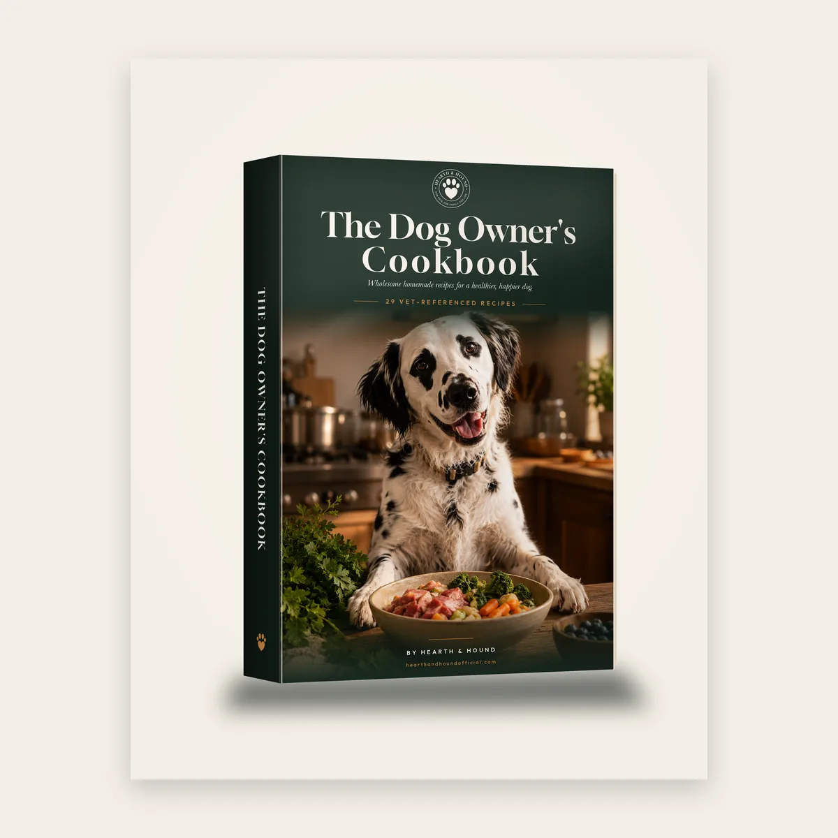 The Dog Owner's Cookbook, front cover