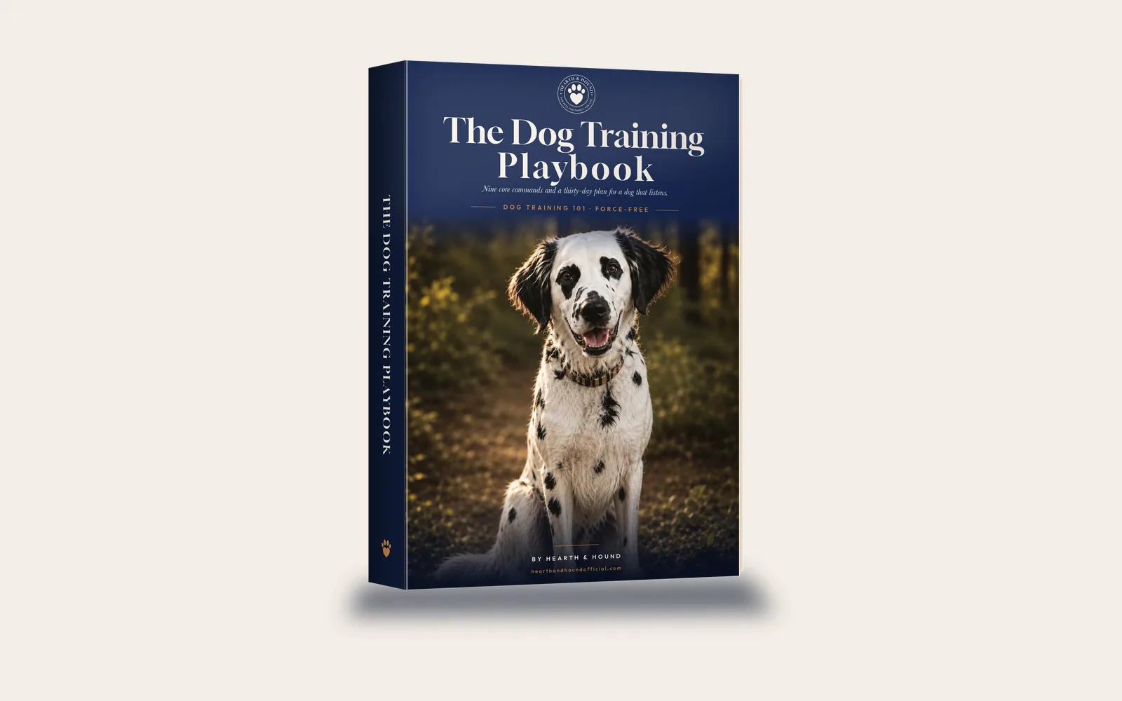 The Dog Training Playbook book cover — Dog Training 101